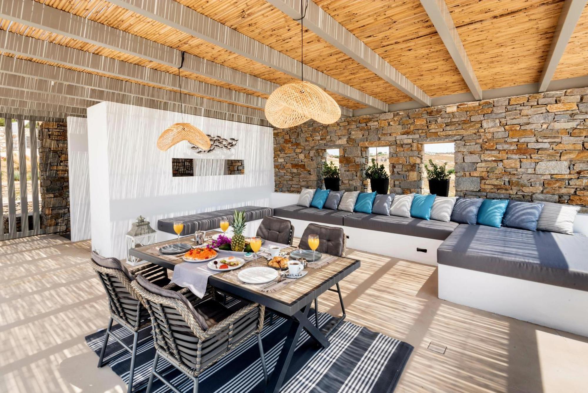Golden Bay Luxury Villas And Suites Chrisi Akti  Exterior photo